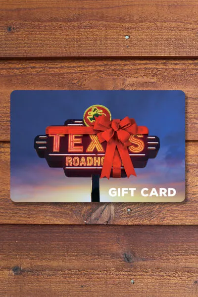 Texas Roadhouse coupon and Gift Card