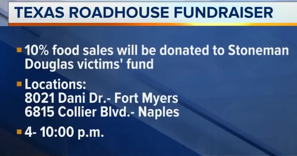 Texas Roadhouse Fundraiser