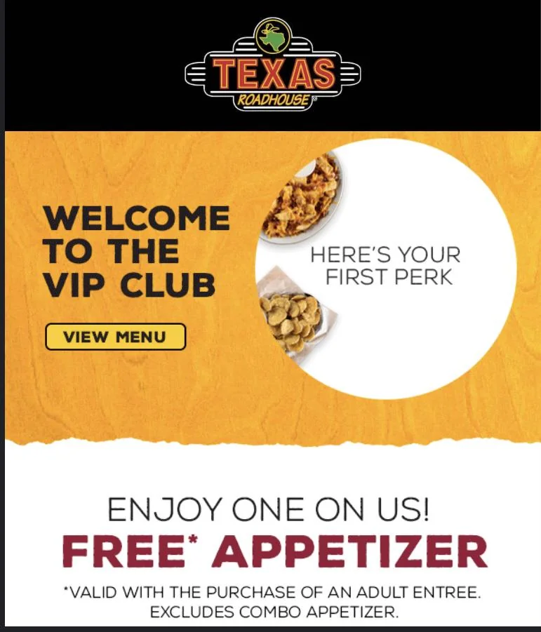 texas roadhouse coupon
